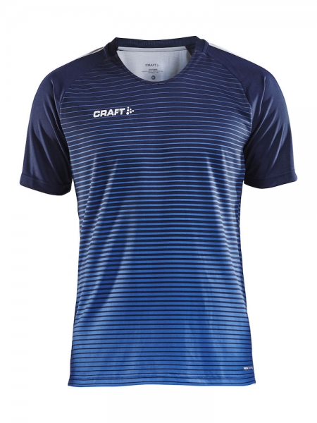 Kinder Craft Pro Control Stripe Trikot - Blau/Weiß